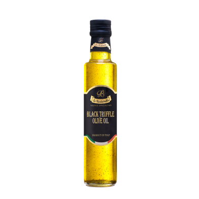 Olio di oliva al tartufo nero